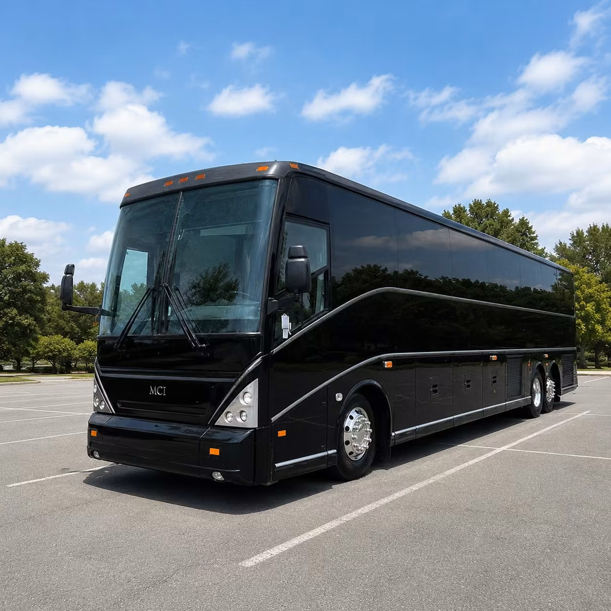 56 passenger charter bus