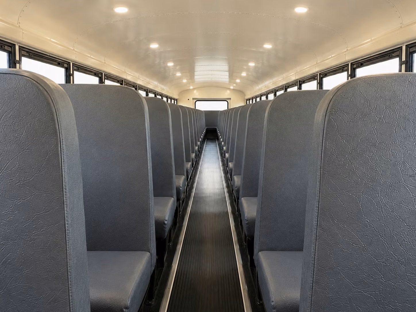 school bus interior