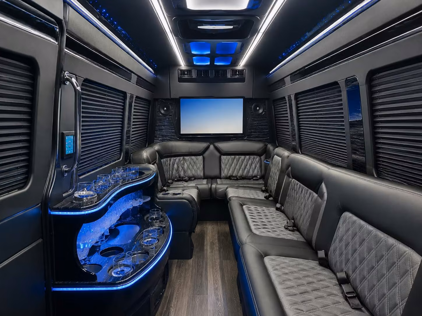 sprinter van rentals for small dc prom groups looking for a sleek private transfer