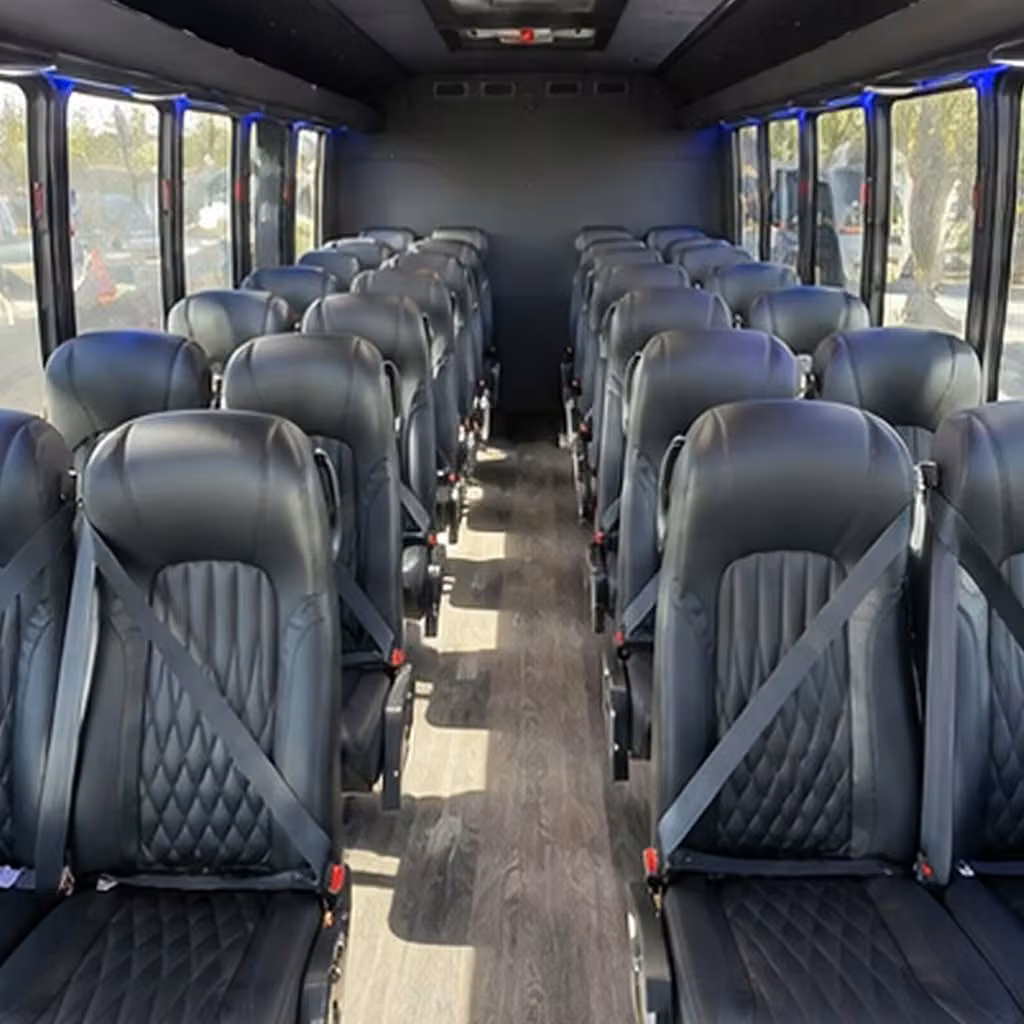 washington 28 passenger minibus rental